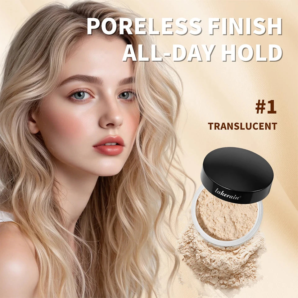 Translucent Loose Setting Powder and Matte Finishing Makeup for Daily Wear - 11