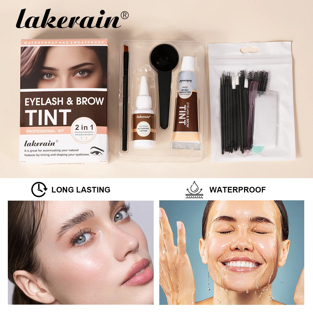 Eyelash and Brow Tint Kit for Natural Looking Definition and Long Lasting Color - 3