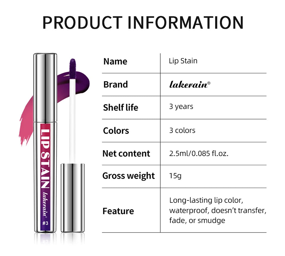 Peel Off Lip Stain and Transfer Proof Lip Tint for Long Lasting Natural Daily Wear