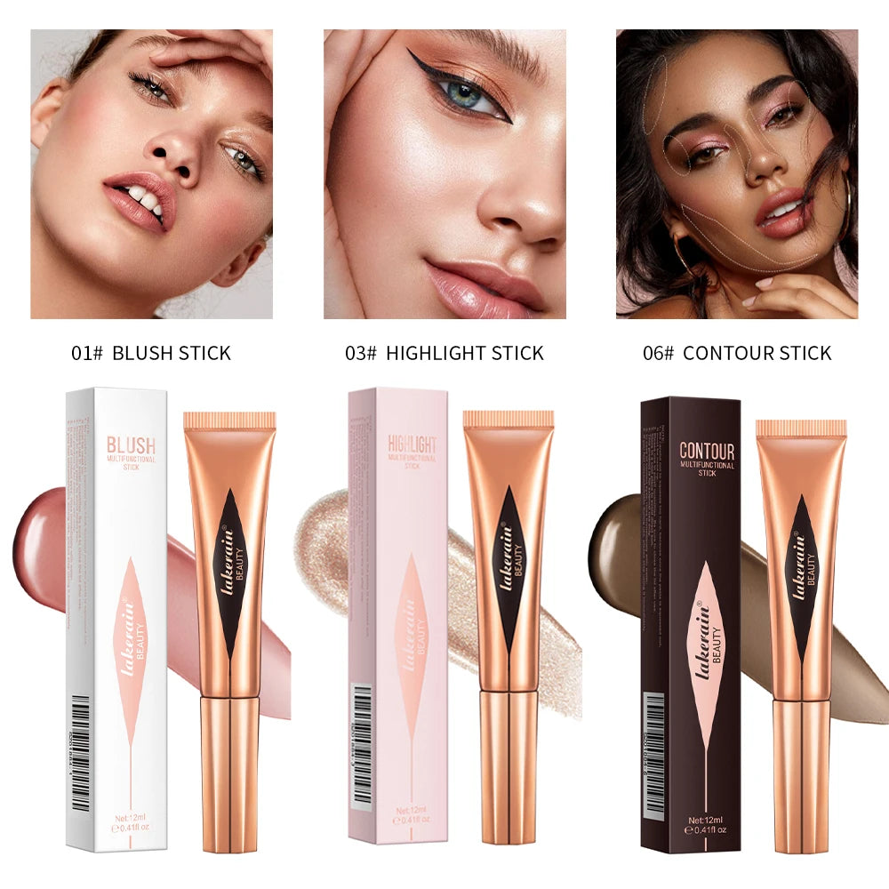 Liquid Face Bronzer and Makeup Contouring Wand for Daily Beauty Routines