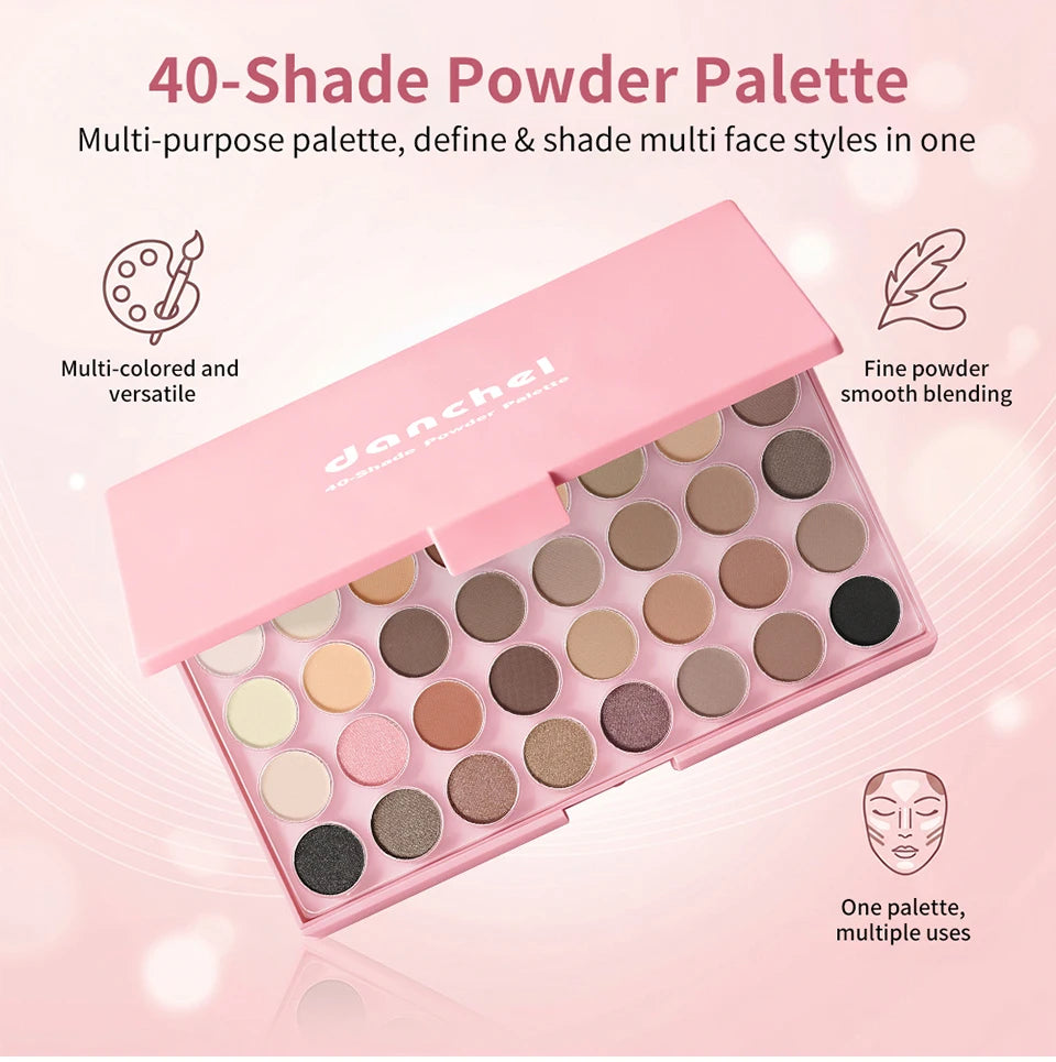 All in One Makeup Kit and Complete Cosmetic Set for Beginners and Travel - 12