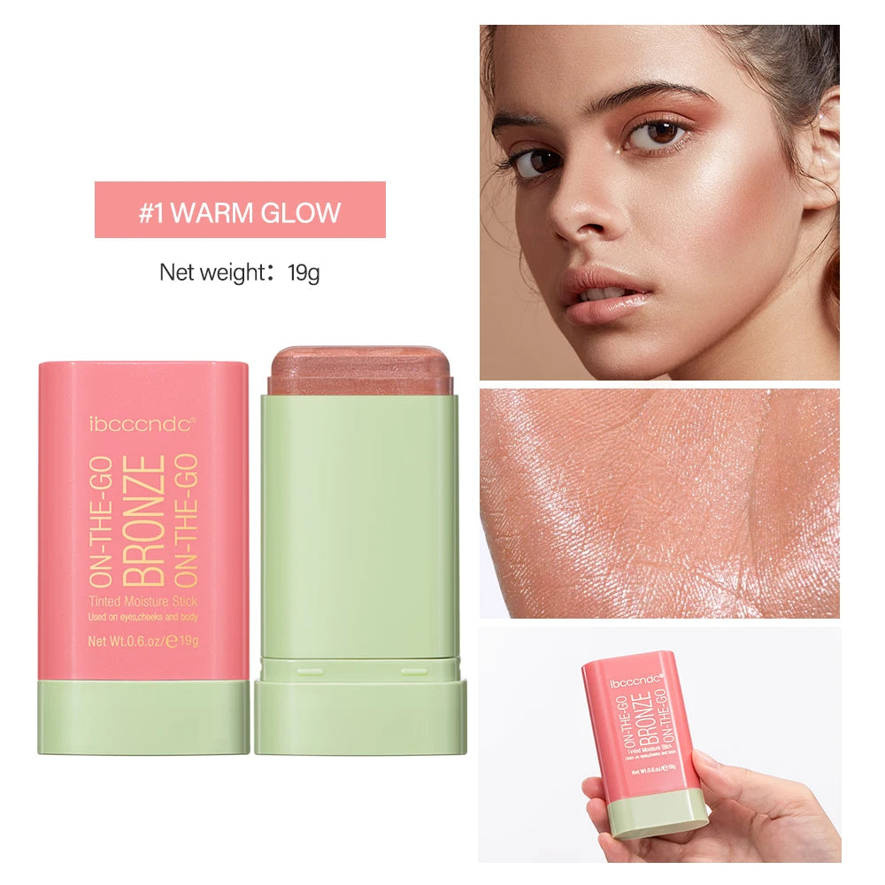 Contour Bronzer Stick and Face Sculpting Makeup for Daily Glowing Complexion - 19