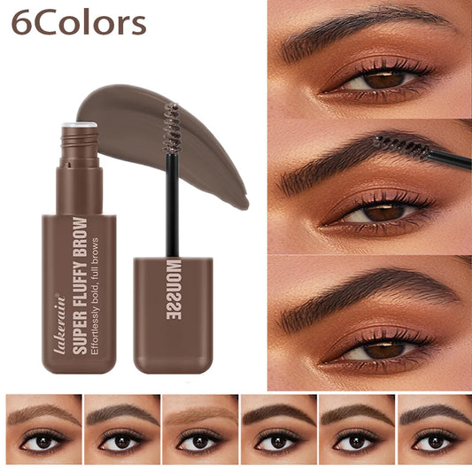 Eyebrow Mousse and Volumizing Brow Gel for Natural Full Brows Daily Makeup