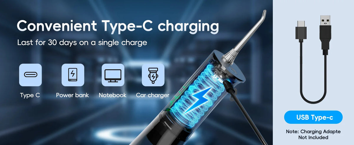 Water Flosser and Electric Toothbrush Combo for Complete Oral Care Routine
