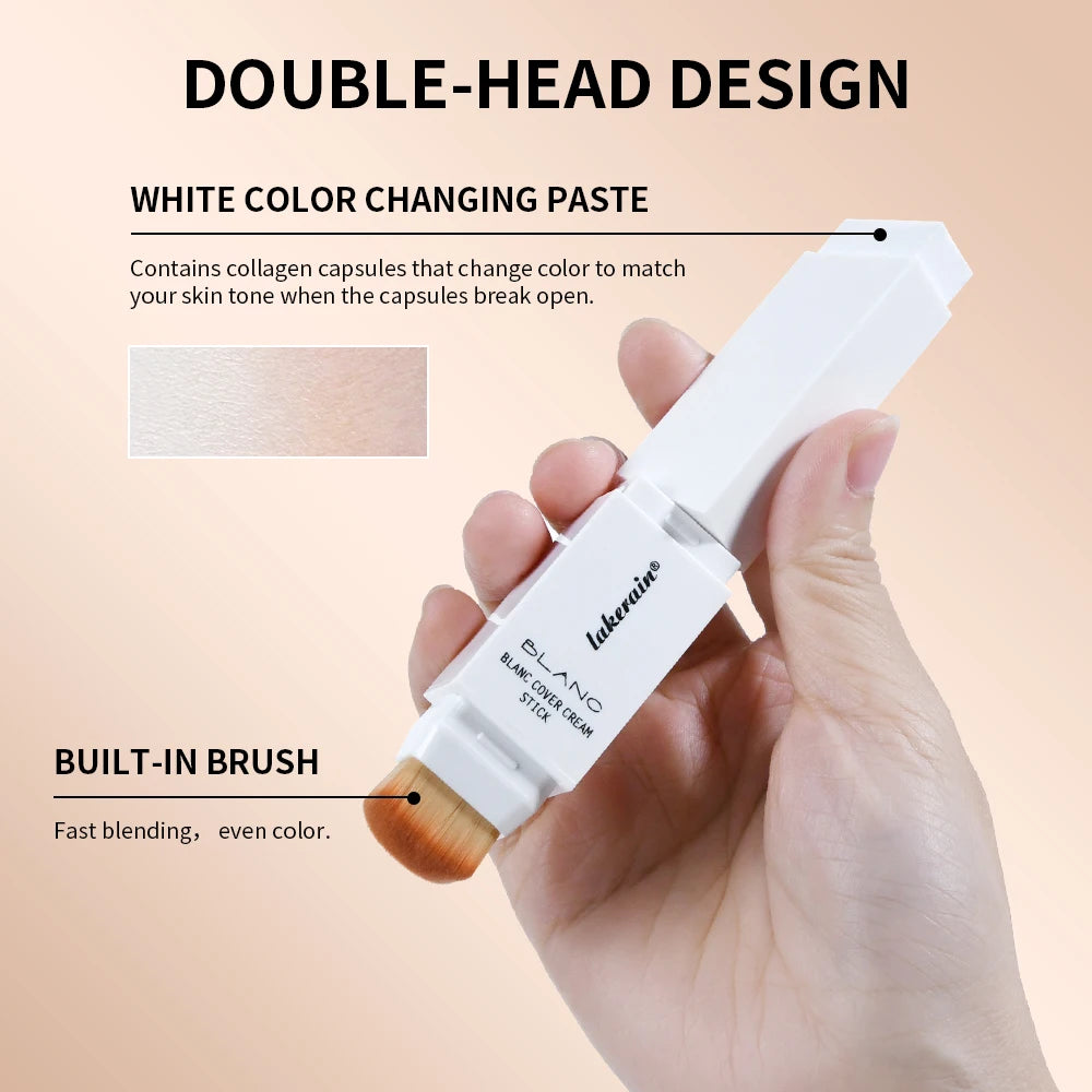 Blanc Cover Cream Stick and Color Changing Foundation for Natural Daily Makeup