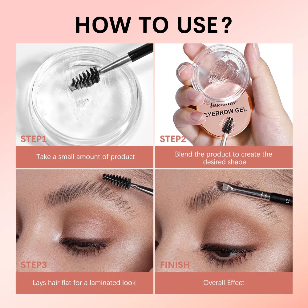 Eyebrow Styling Cream and Sculpting Soap for Long Lasting Natural Brow Definition