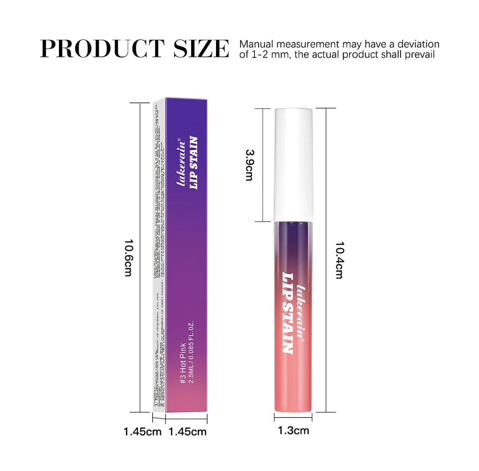 Peel off Lip Stain and Waterproof Lip Tint for Long Lasting Daily Makeup