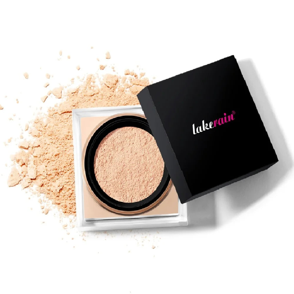 Matte Loose Baking Powder and Finishing Dust for Daily Makeup Oil Control - 4