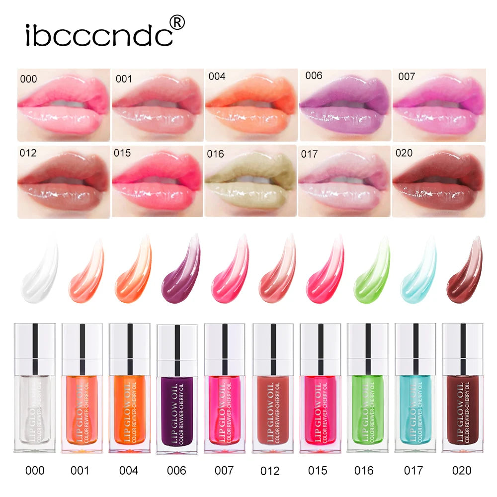 Lip Oil Plumping Lip Gloss and Hydrating Tinted Lip Glow for Daily Makeup Routines - 2