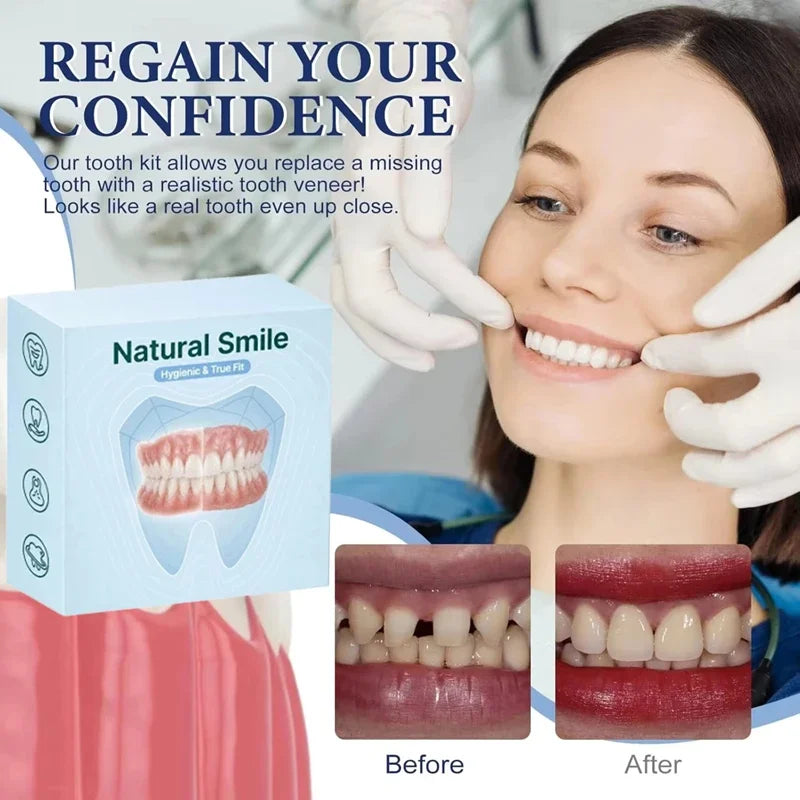 Silicone Fake Teeth and Cosmetic Dentures for a Confident Smile and Daily Oral Care