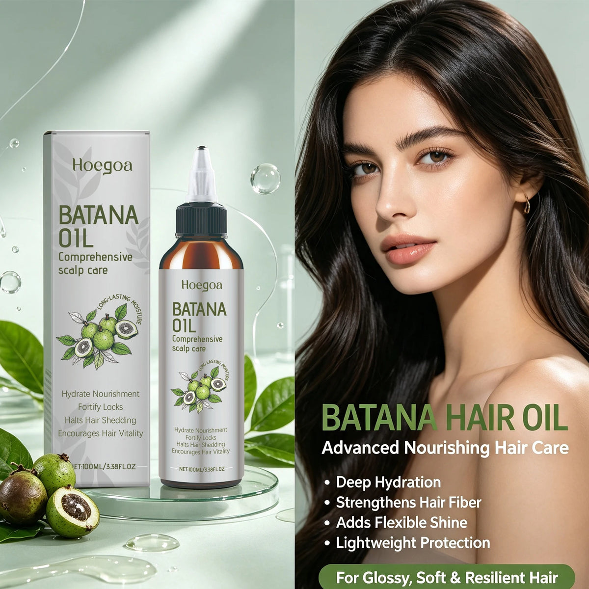 Batana Oil and Scalp Repair Treatment for Stronger Hair and Roots Growth