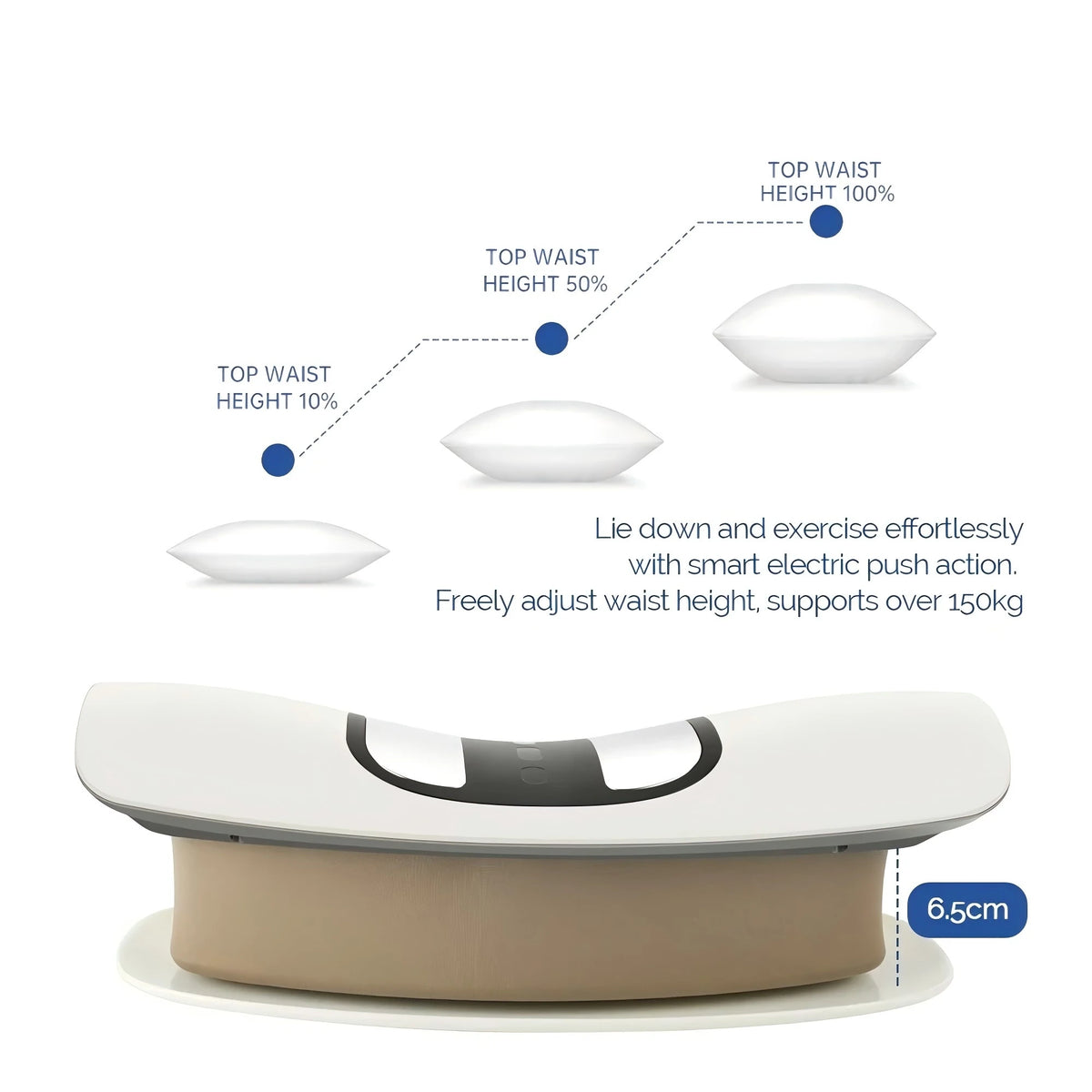 Electric Lumbar Traction Massager and Back Stretcher for Daily Relief at Home