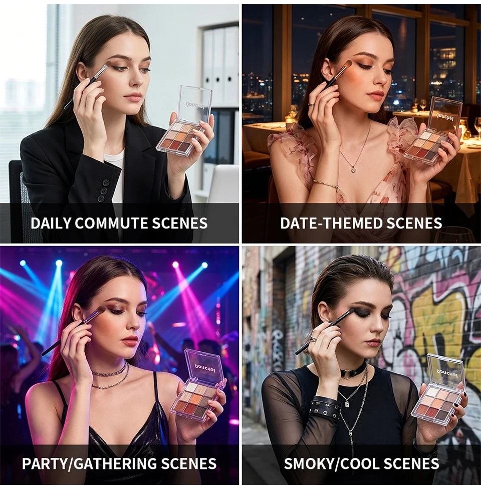 Artist Eyeshadow Palette and Cosmetic Makeup Kit for Daily and Party Looks - 13