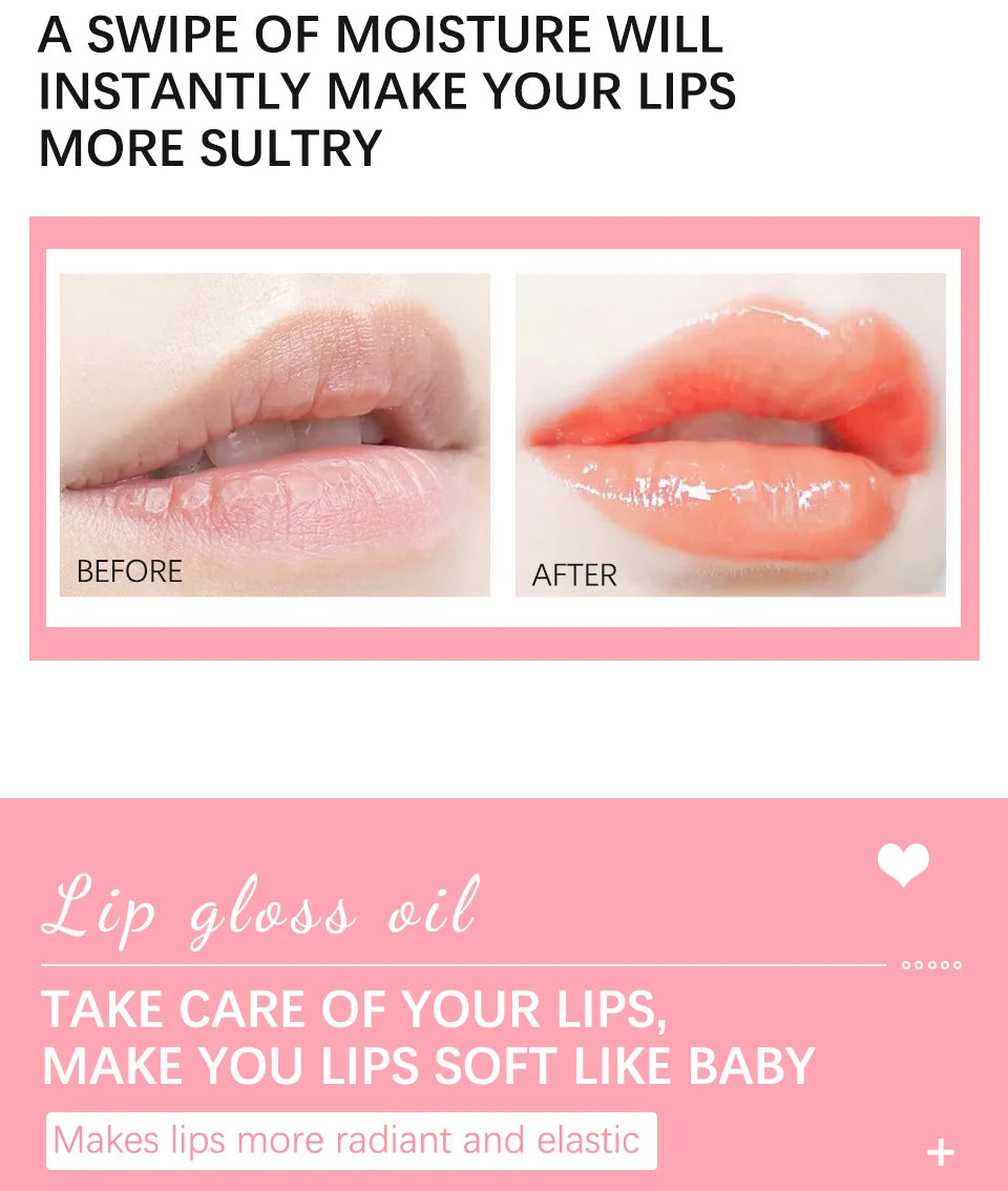 Lip Oil Plumping Lip Gloss and Hydrating Tinted Lip Glow for Daily Makeup Routines - 10