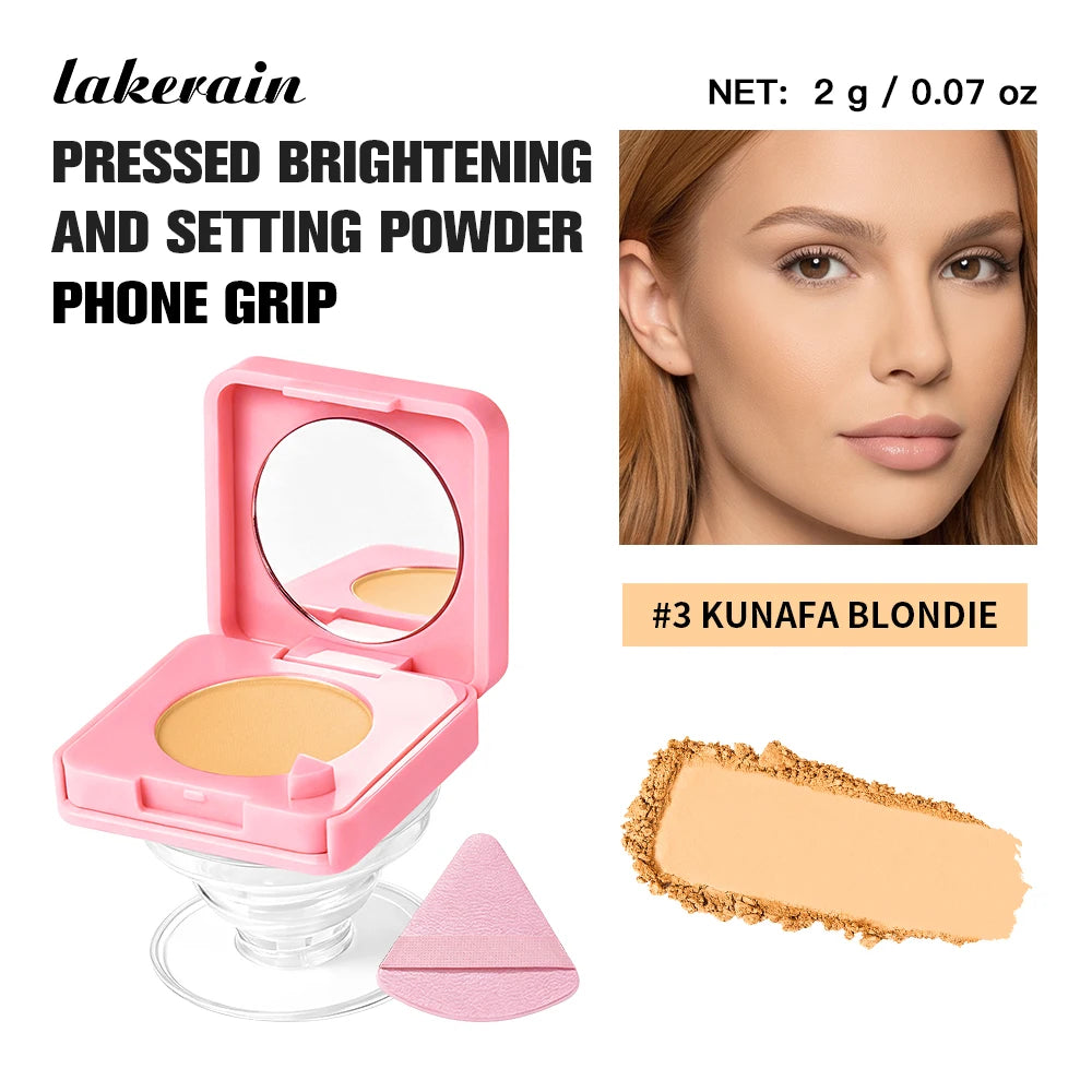 Pressed Powder and Oil Control Setting Makeup for Daily Face Coverage - 25