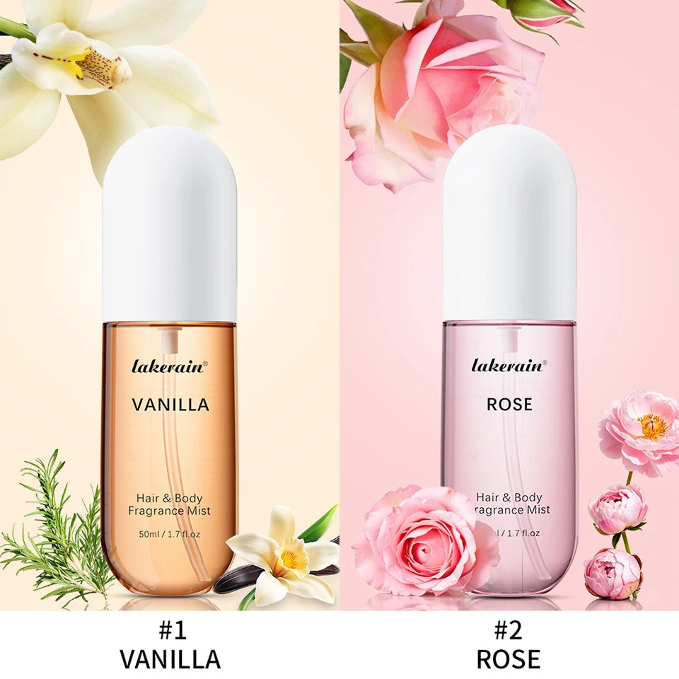 Vanilla and Rose Fragrance Mist and Body Spray for Daily Refreshing Use - 13