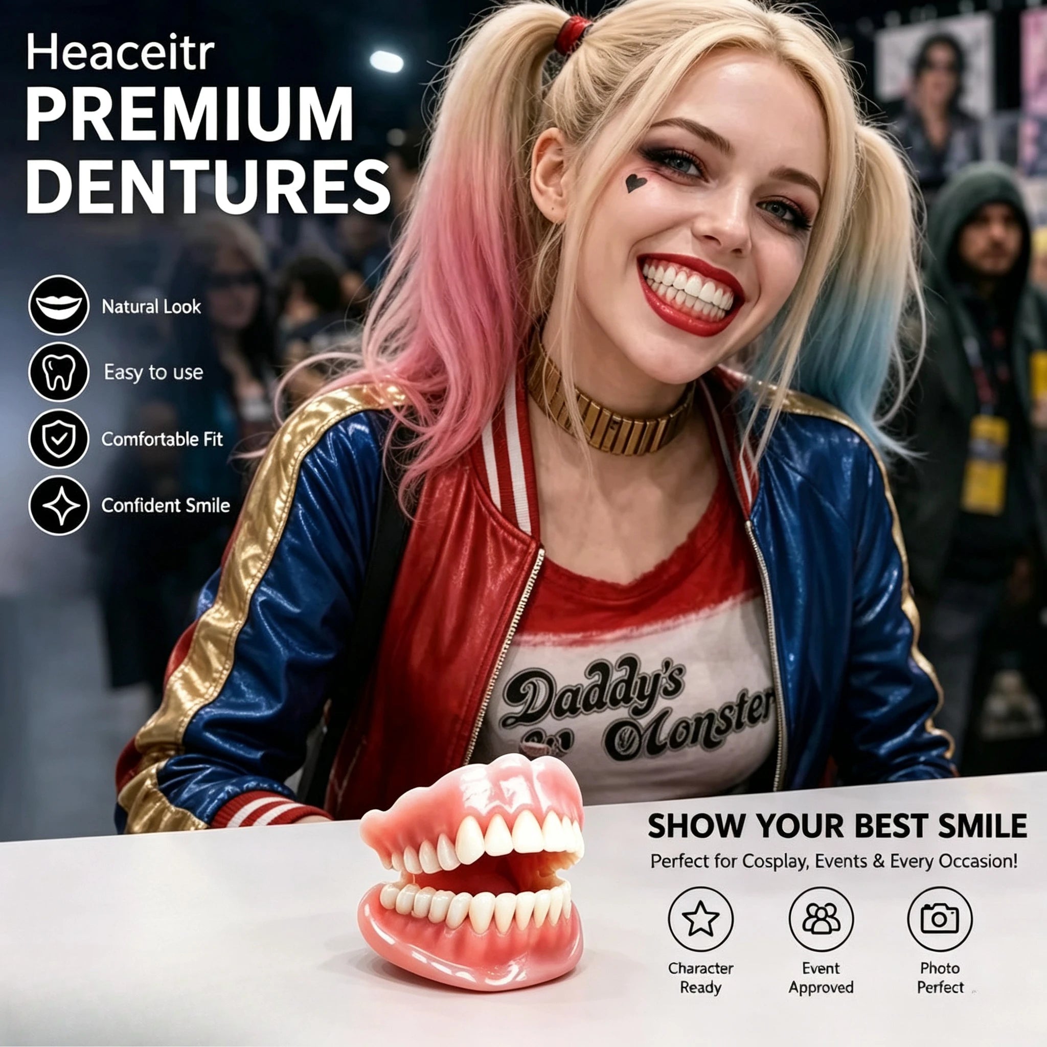 Flexible Resin Dentures and Snap On Teeth for Instant Smile Restoration - 2