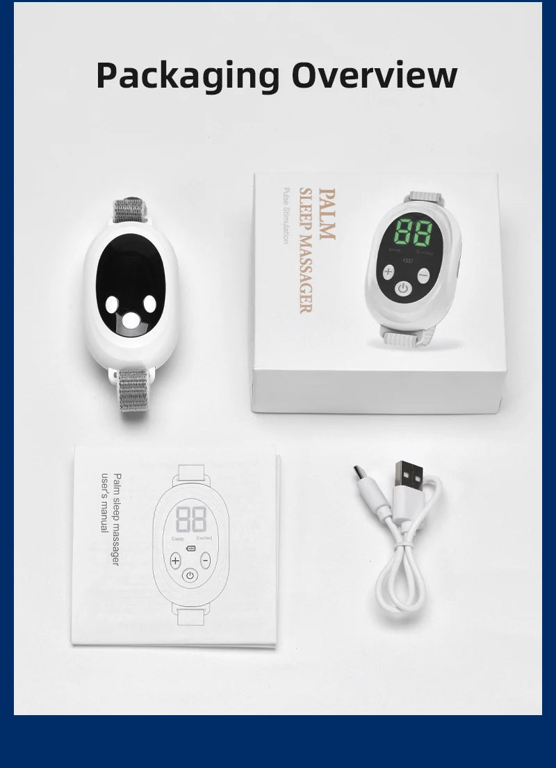Palm Sleep Massager and Insomnia Relief Device for Better Sleep and Relaxation - 18