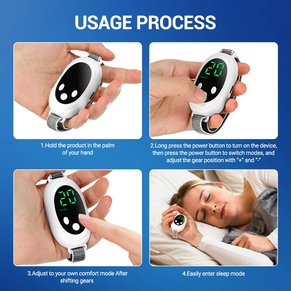 Microcurrent Sleep Aid Device and Insomnia Relief Tool for Better Night Rest - 8