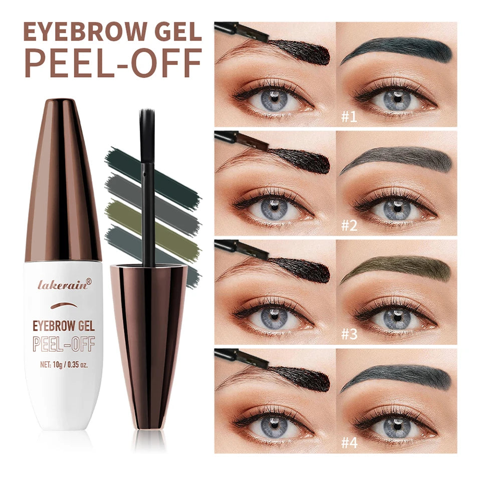 Peel off Eyebrow Gel and Temporary Brow Tint for a Long Lasting Natural Look - 13