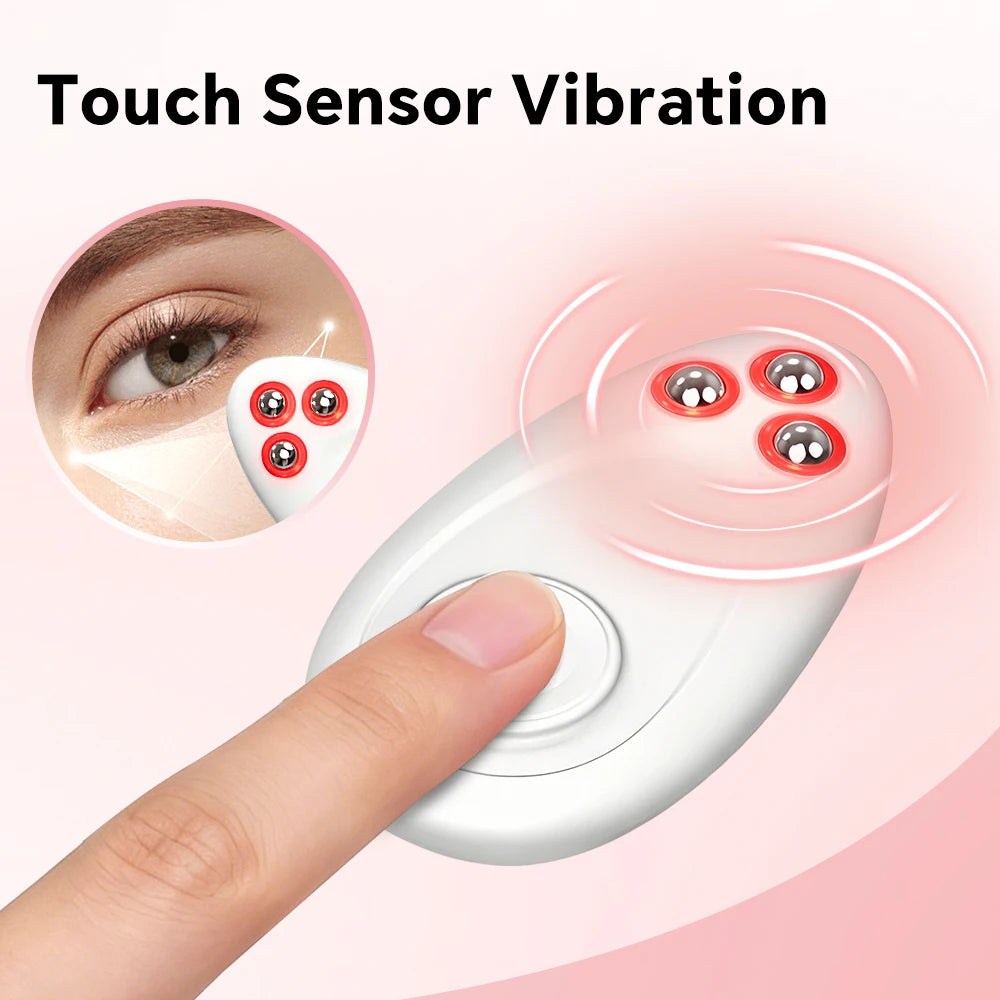 Sensor Eye Beauty Device and Vibration Massager for Daily Facial Skin Care Routine - 2