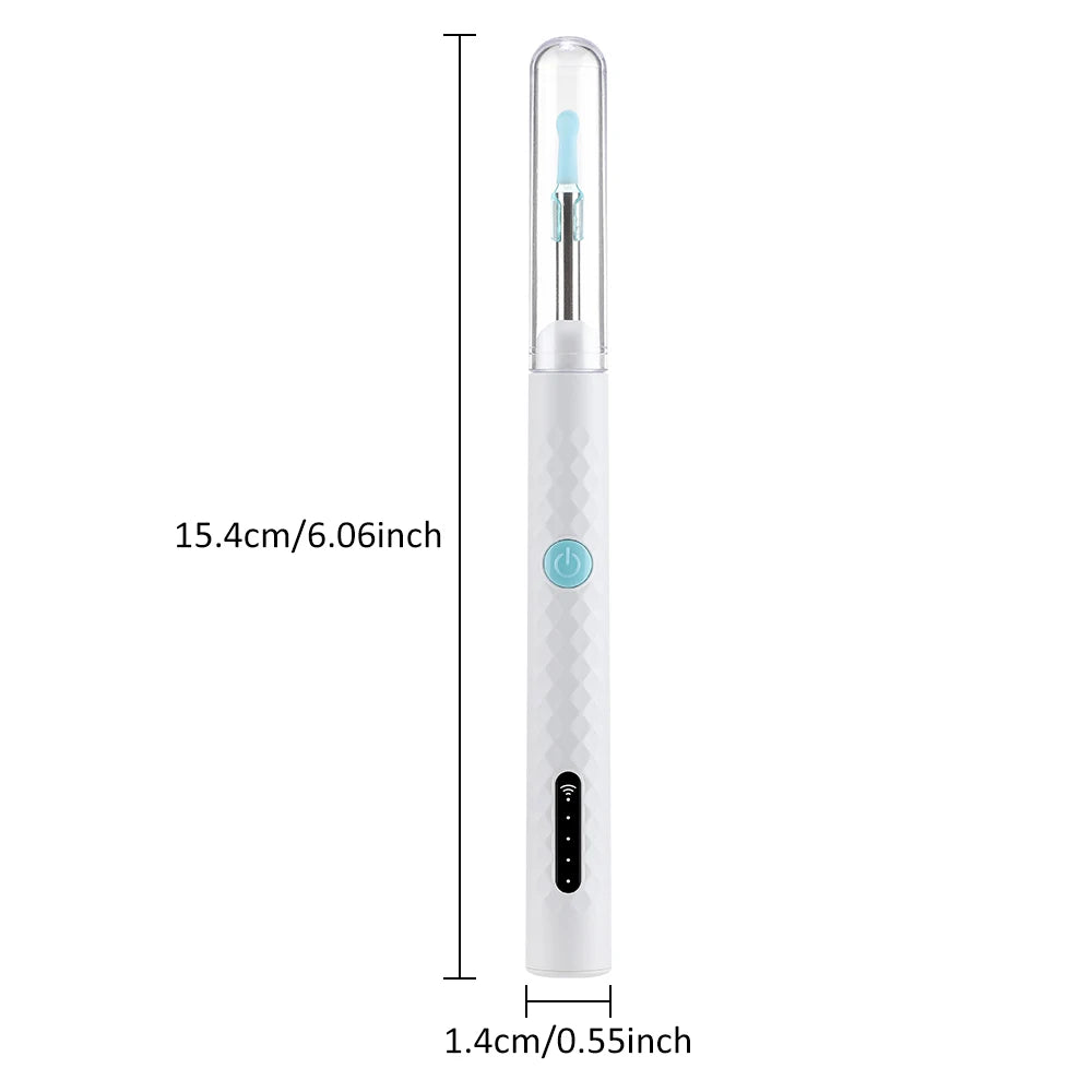 Visual Ear Wax Cleaner and Otoscope Camera for Safe Home Ear Canal Cleaning