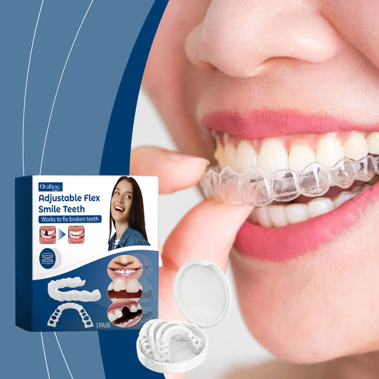Adjustable Snap On Dentures and Fake Dental Braces for a Confident Smile