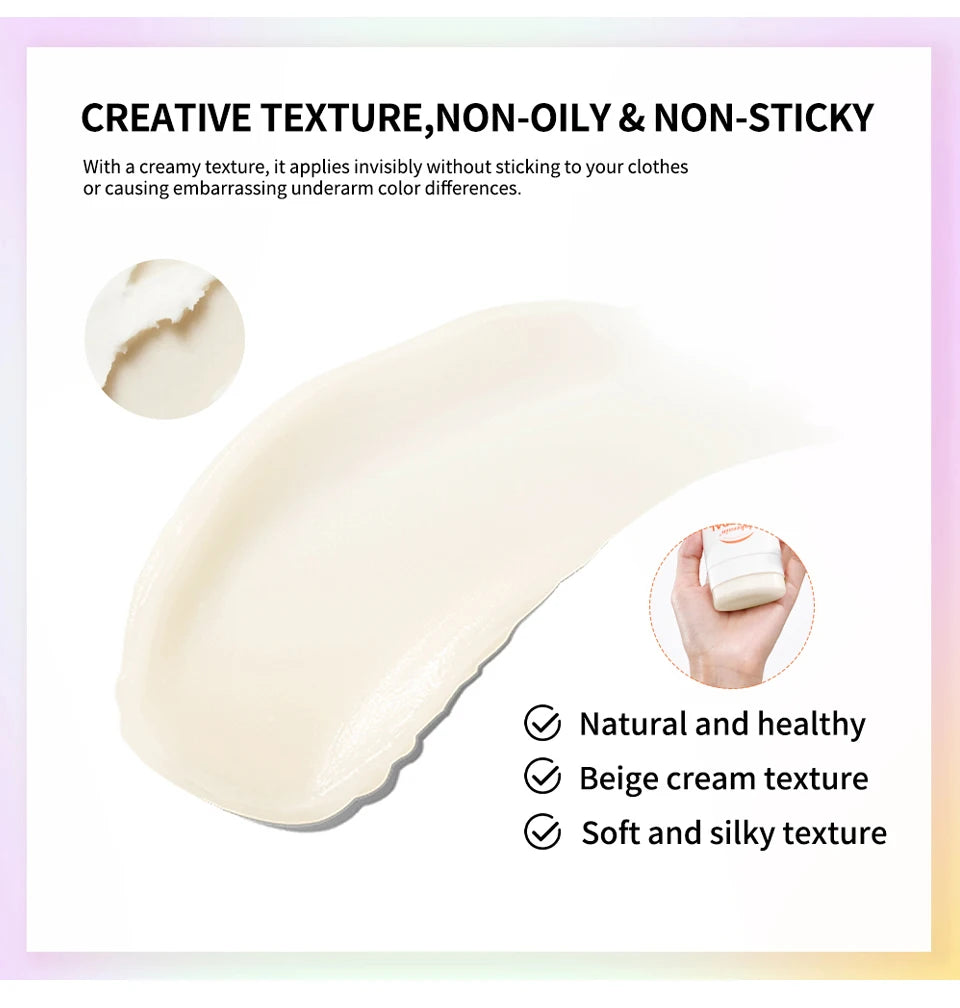 Solid Deodorant Stick and Natural Underarm Balm for Freshness All Day Long