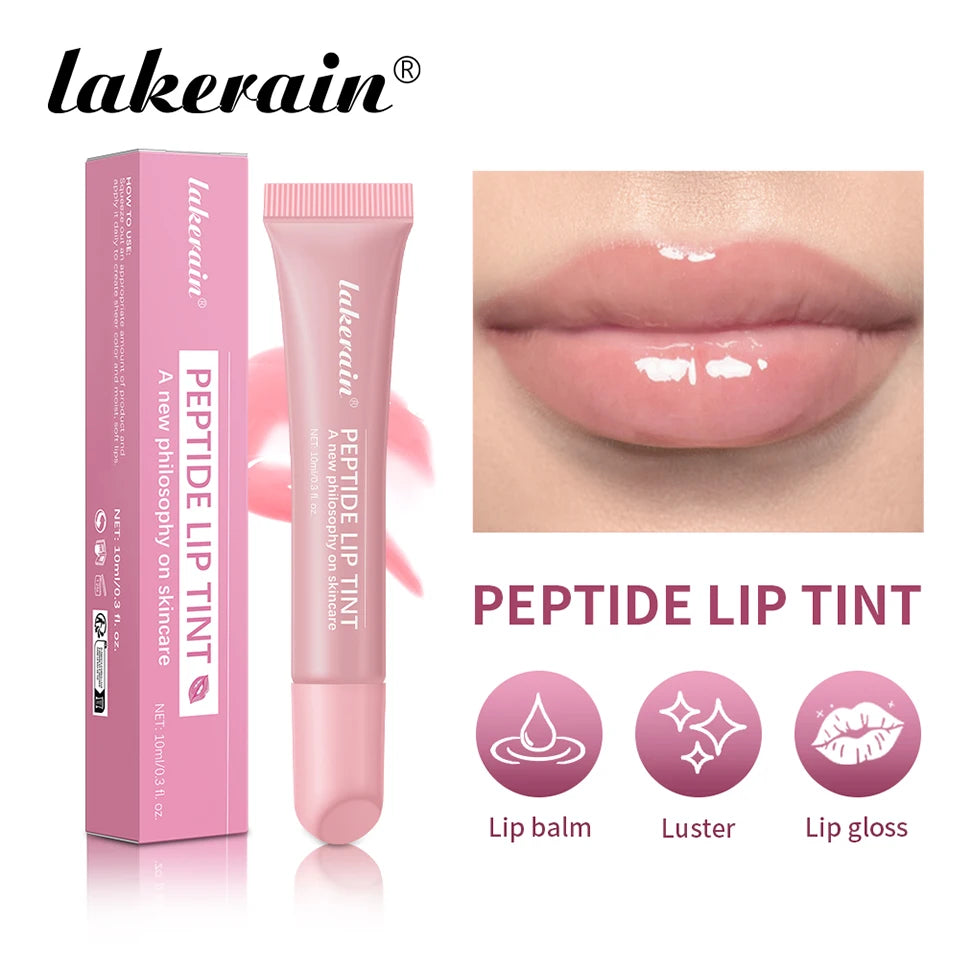 Peptide Lip Tint and Hydrating Lip Gloss for Daily Makeup and Lip Care Routine - 7