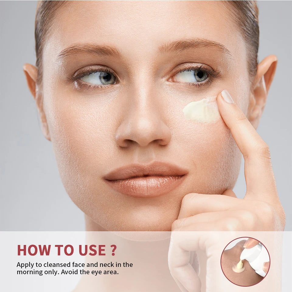 Anti Pigment Day Cream and Moisturizing Sun Protection for Daily Face Skincare