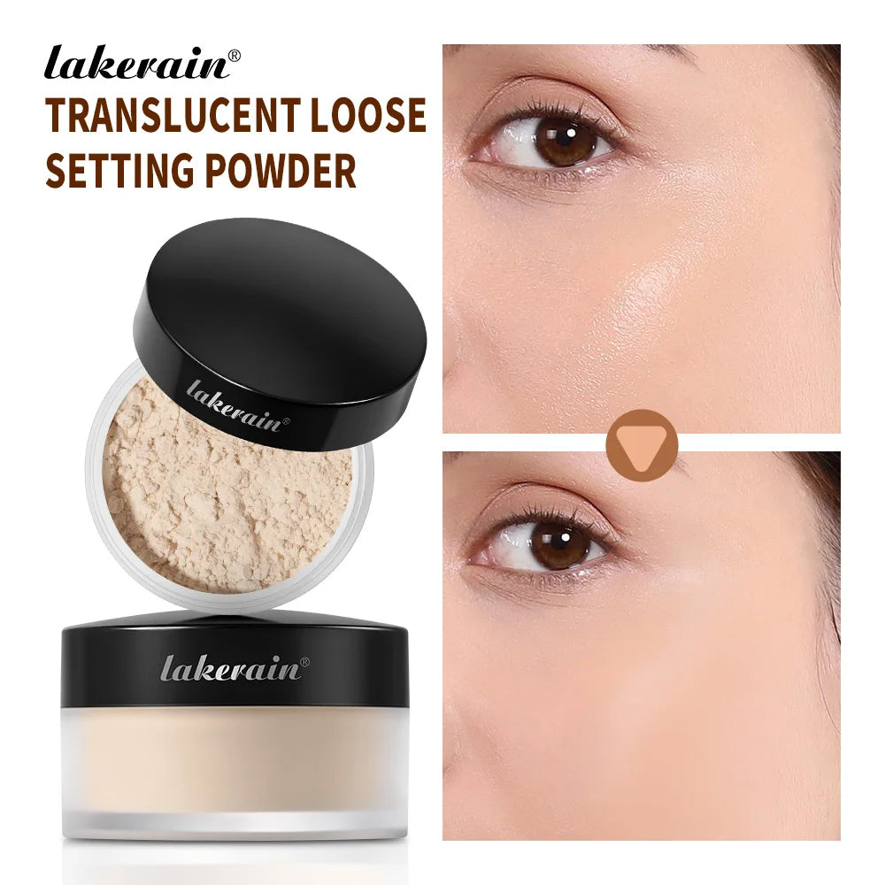Translucent Loose Setting Powder and Matte Finishing Makeup for Daily Wear