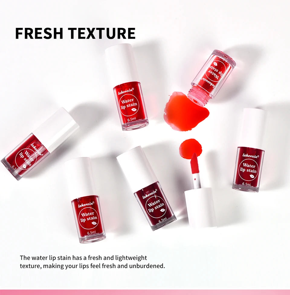 Water Lip Stain and Liquid Blush for a Natural Waterproof Matte Daily Makeup