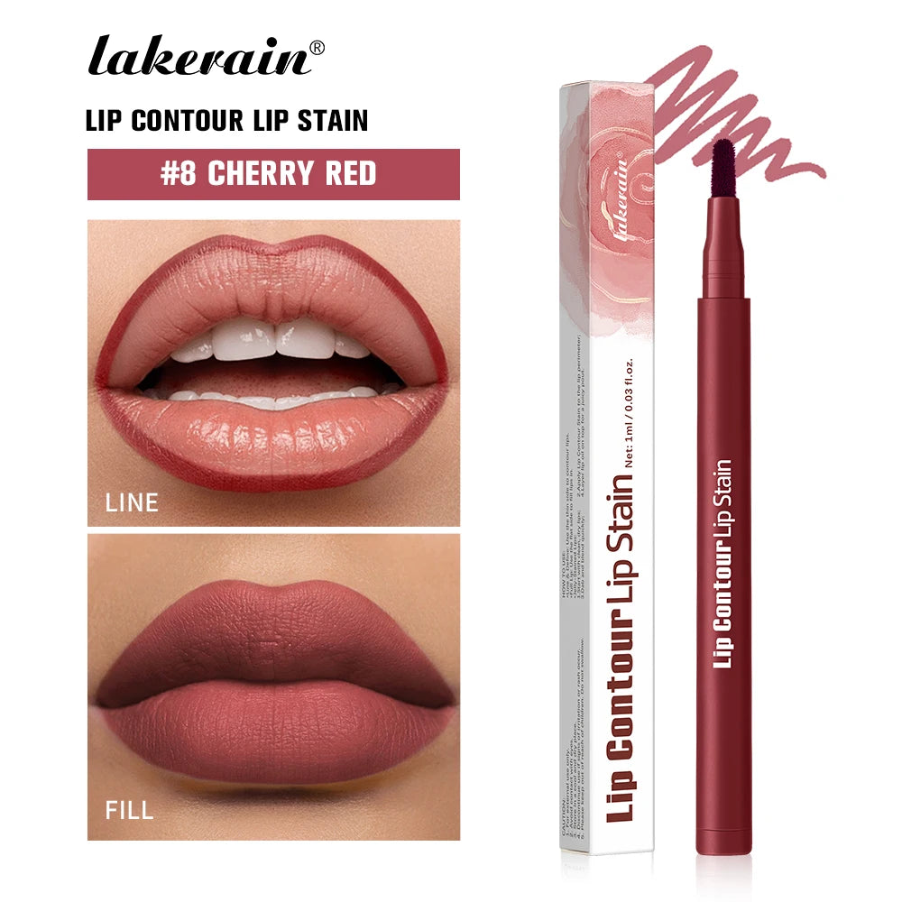 Lip Contour Lip Stain and Long Lasting Liner for Perfect Daily Makeup Looks