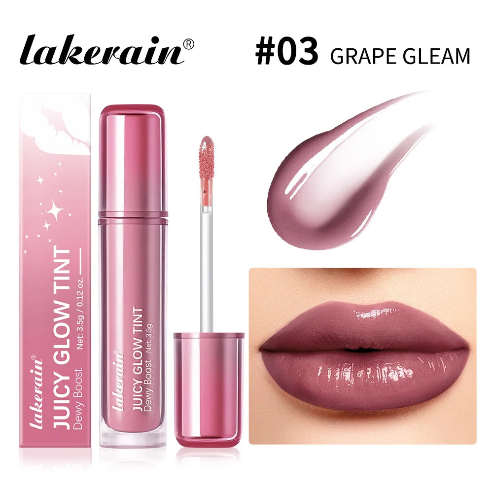 Mirror Lip Glow Tint and Juicy Lip Gloss for Long Lasting Hydration and Shine - 24