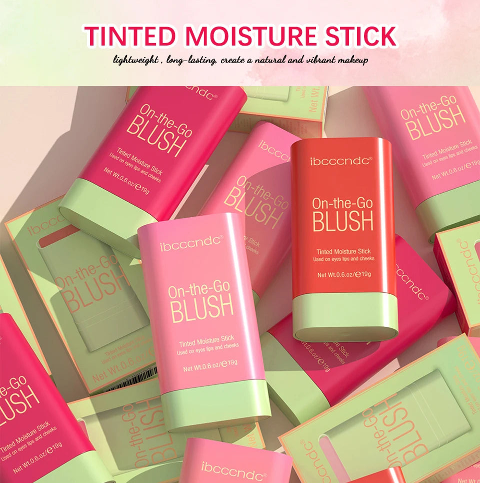 Tinted Moisture Blush Stick and Cream Color Blusher for Daily Natural Makeup - 7