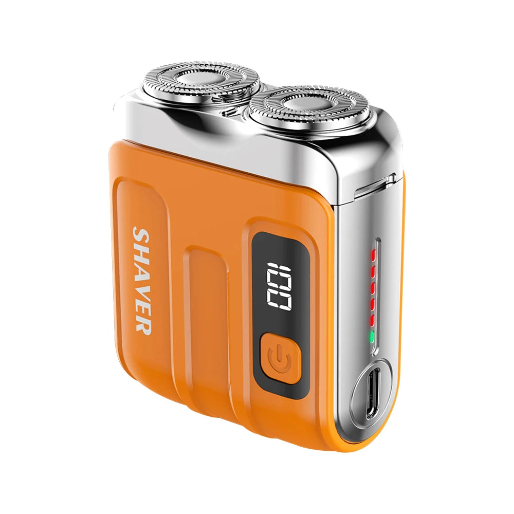 Electric Shaver and Portable Grooming Razor for Daily Travel and Home Use