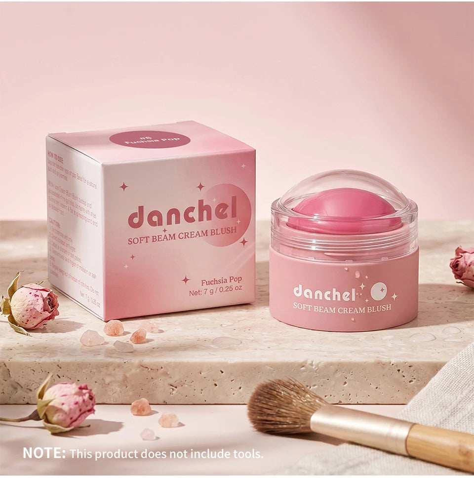 Soft Cream Blush and Multi Use Face Tint for Natural Daily Makeup Looks - 19