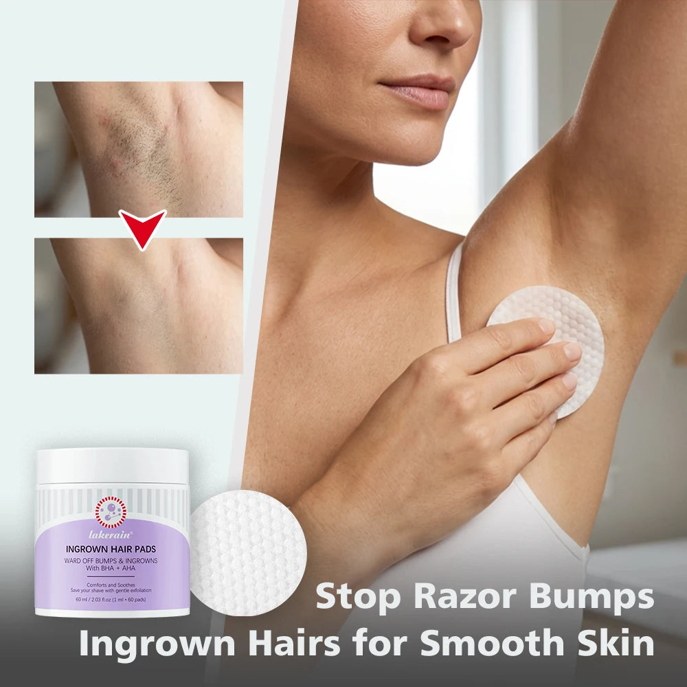 Ingrown Hair Pads and Razor Bump Treatment for Smooth Skin After Shaving - 11