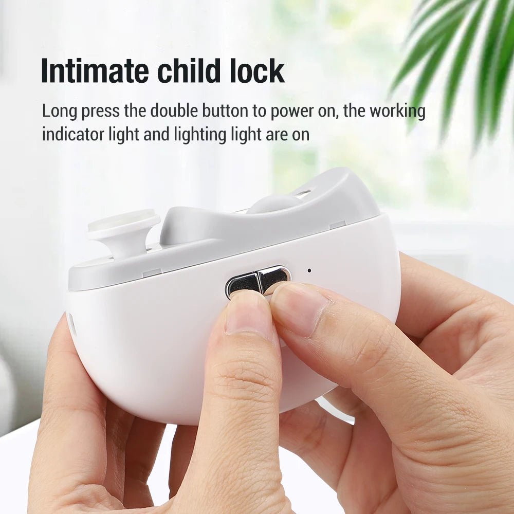 Electric Nail Clipper and Automatic Nail Trimmer for Baby Adult and Elderly