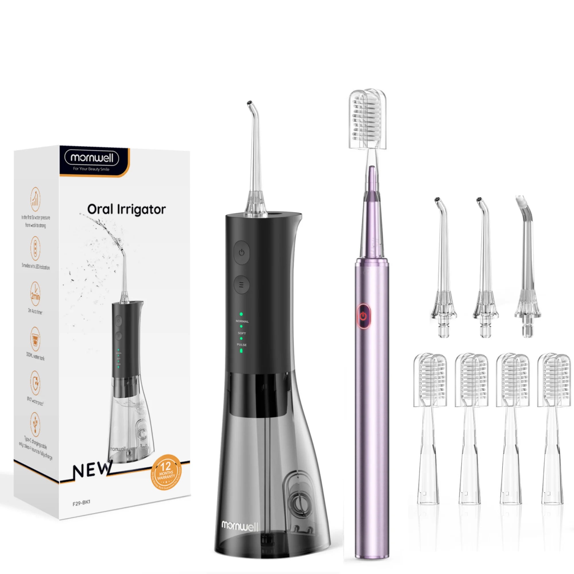 Water Flosser and Electric Toothbrush Combo for Complete Oral Care Routine - 23