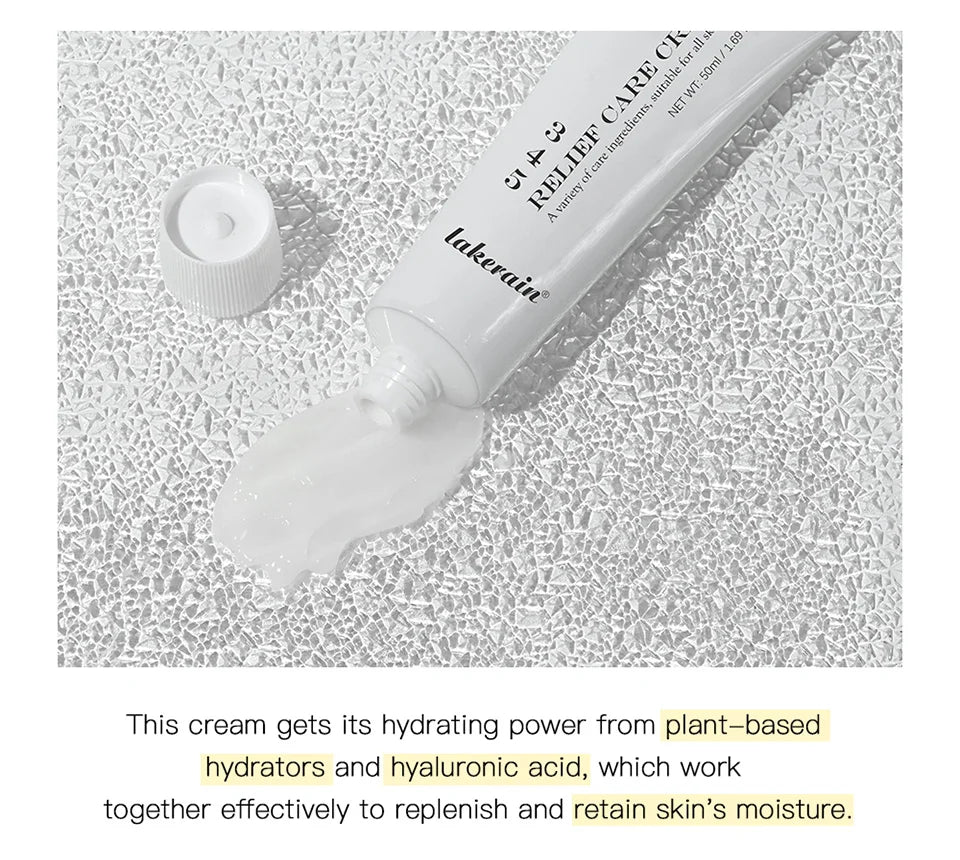 345 Relief Cream and Moisturizing Face Lotion for Daily Skincare Routine