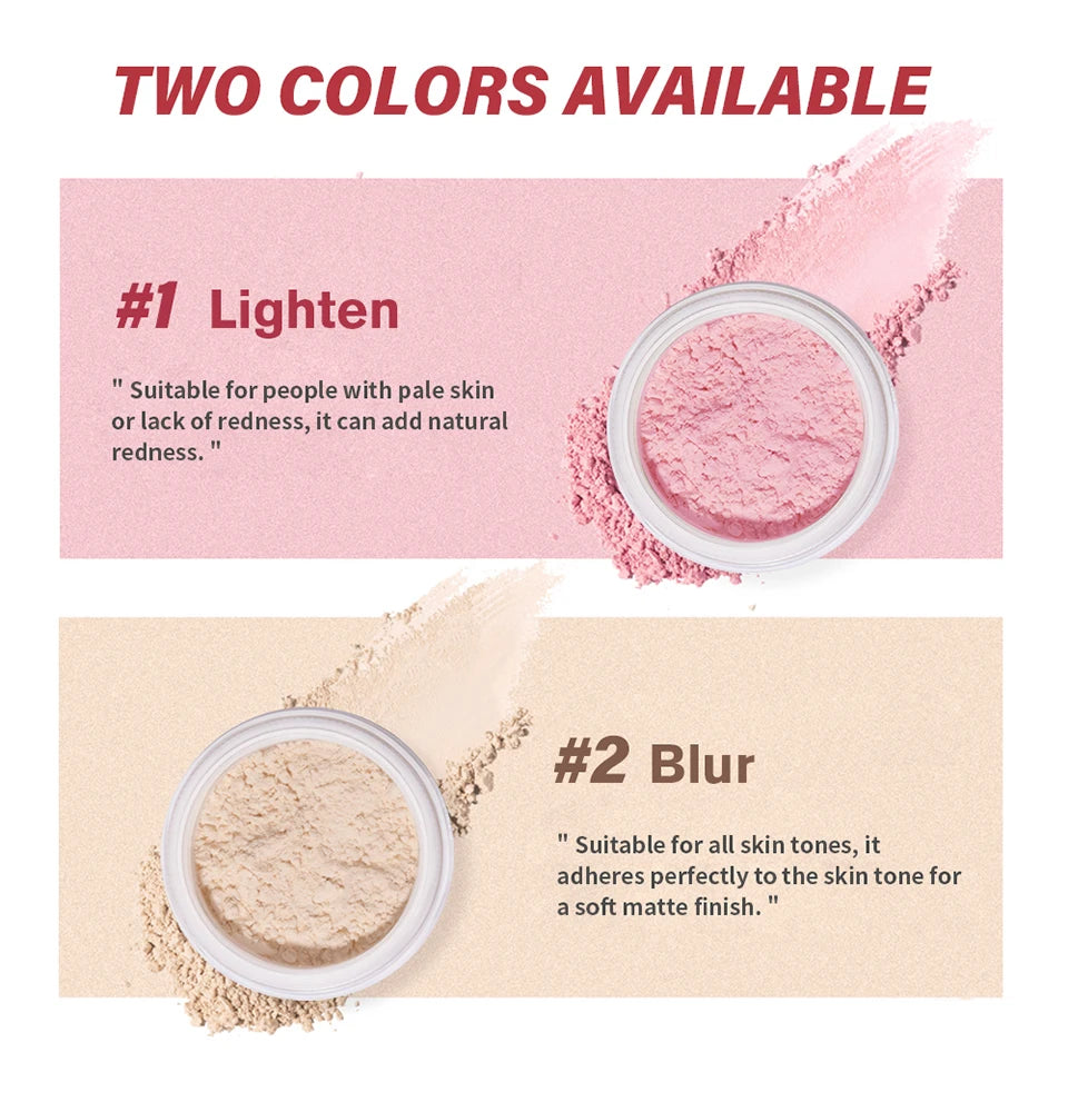 Setting Powder and Loose Finishing Powder for Long Lasting Matte Makeup Finish - 10