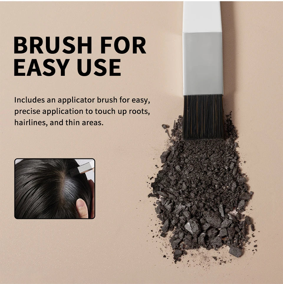 Hairline Shadow Powder and Root Cover Up for Instant Gray Hair Concealing Results