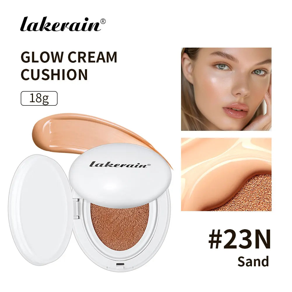 Semi Matte CC Cream Cushion and Long Lasting Foundation for Flawless Face Makeup