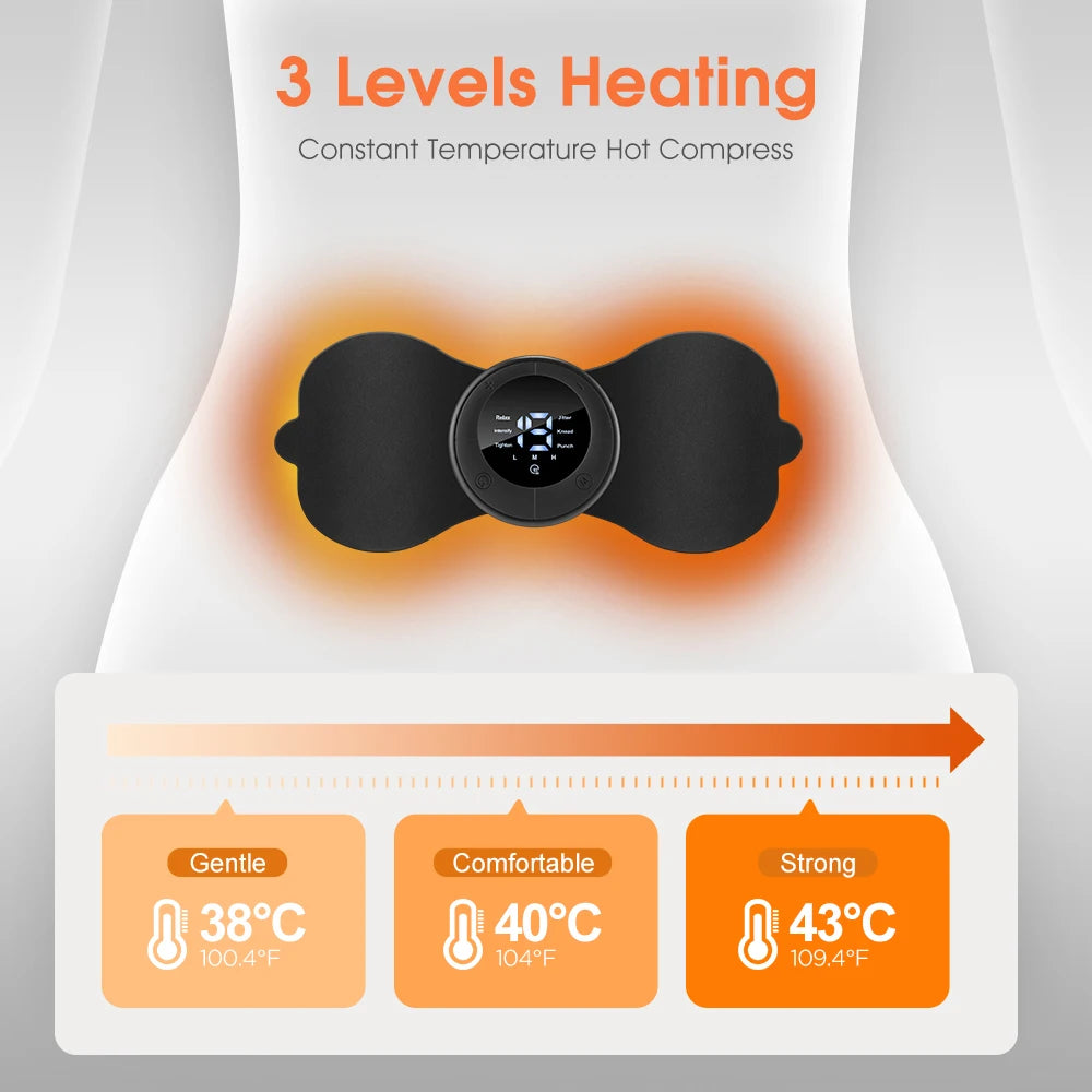 Electric Neck Massager and Body Relaxation Patch for Daily Fatigue Relief