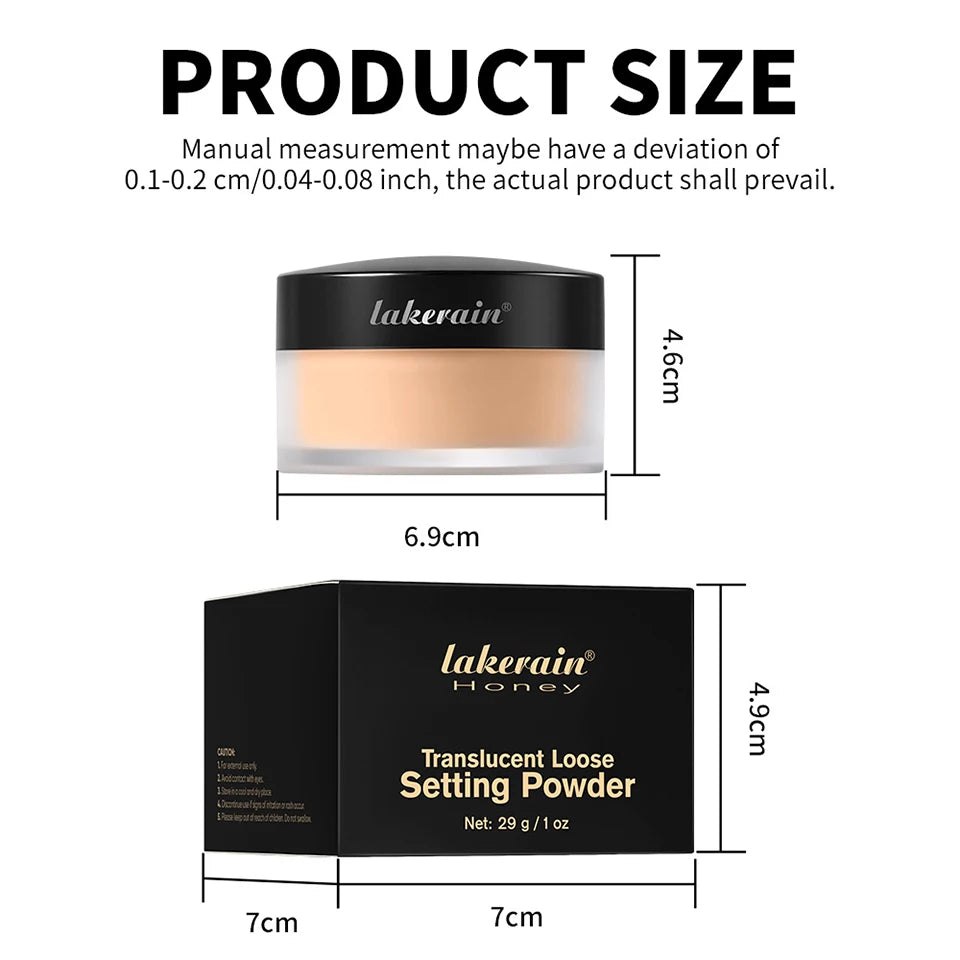 Translucent Loose Setting Powder and Matte Finishing Makeup for Daily Wear - 16