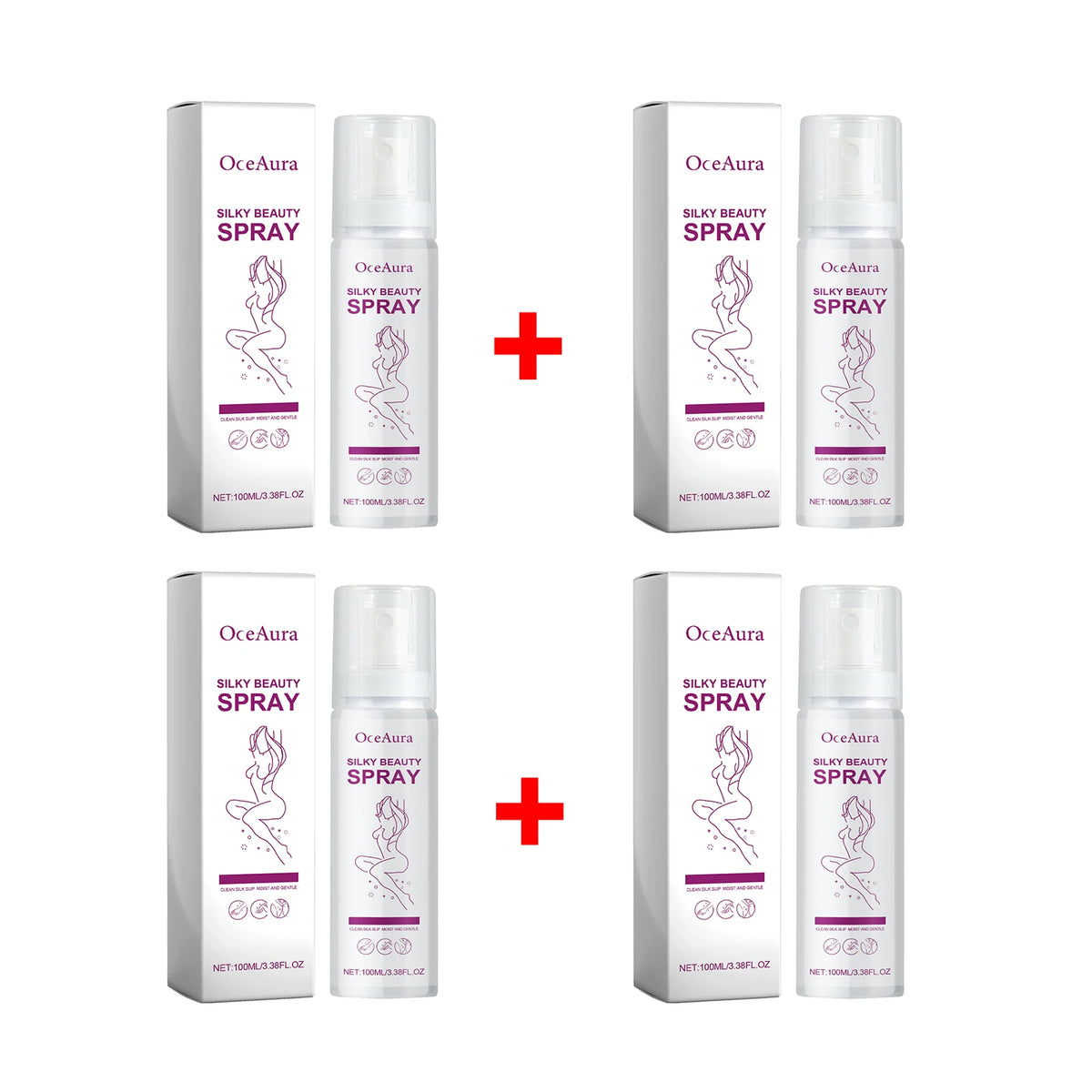 Body Hair Remover Spray and Depilatory Mousse for Smooth Skin Maintenance