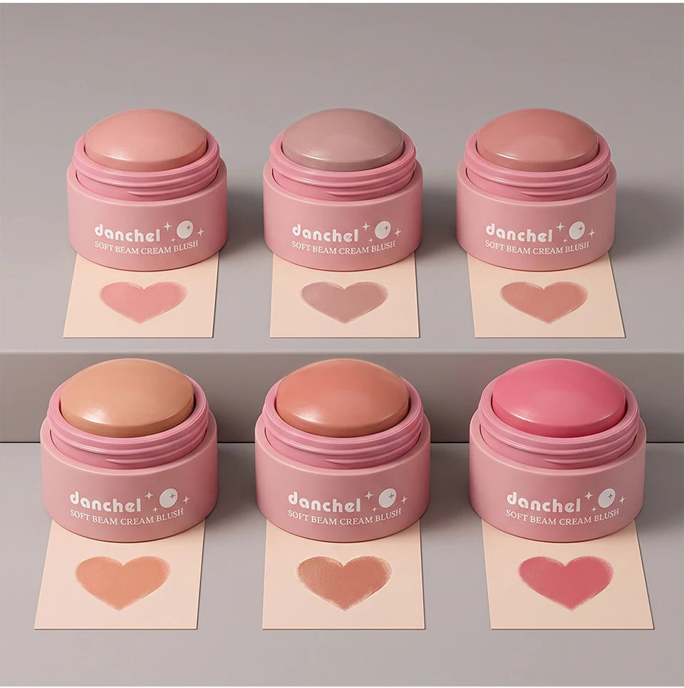Soft Cream Blush and Multi Use Face Tint for Natural Daily Makeup Looks