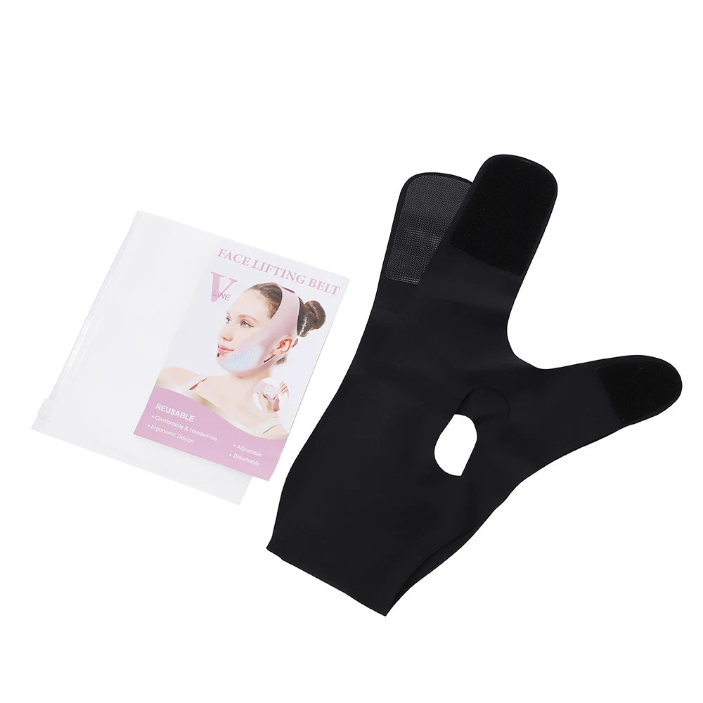 Face Ice Pack and V Line Lifting Bandage for Postoperative Care and Daily Beauty