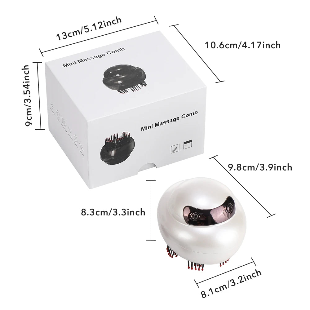 Electric Scalp Massager and Hair Oil Applicator for Daily Refreshing Scalp Care - 16
